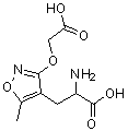 CAS#: 130146-18-8， 2-Amino-3-[3-(Carboxymethyloxy)-5-Methyl-1,2-Oxazol-4-Yl]Propanoic Acid