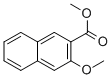 structure of CAS# 13041-60-6, Methyl 3-Methoxy-2-Naphthoate;3-Methoxy-2-Naphthalenecarboxylic Acid Methyl Ester;3-Methoxynaphthalene-2-Carboxylic Acid Methyl Ester;St5320155