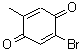 structure of CAS# 13070-25-2, 2-Bromo-5-Methyl-1,4-Benzoquinone;Maybridge1_007097