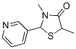 CAS#: 130841-70-2， (2R,5S)-3,5-Dimethyl-2-Pyridin-3-Yl-1,3-Thiazolidin-4-One Hydrochloride