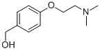 structure of CAS# 131028-54-1, 4-[2-(Dimethylamino)Ethoxy]-Benzenemethanol;{4-[2-(Dimethylamino)Ethoxy]Phenyl}Methanol 97%;[4-[2-(DIMETHYLAMINO)ETHOXY]PHENYL]METHANOL
