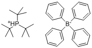 structure of CAS# 131322-08-2, Tri-Tert-Butylphosphonium Tetraphenylborate;TRI-TERT-BUTYLPHOSPHONIUM TETRAPHENYLBORATE