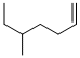 CAS 登录号：13151-04-7， 5-甲基-1-庚烯