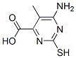 CAS#: 13166-59-1， 6-Amino-2-Mercapto-5-Methylpyrimidine-4-Carboxylic Acid