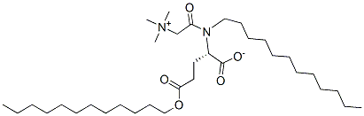 CAS#: 131897-06-8， [2-[[(2R)-1,5-Didodecoxy-1,5-Dioxopentan-2-Yl]Amino]-2-Oxoethyl]-Trimethylazanium Chloride