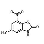 CAS#: 131908-96-8， 5-Methyl-7-Nitro-1,3-Benzothiazol-2(3H)-One