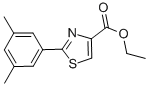 结构式 CAS# 132089-38-4, 2-(3,5-二氯苯基)-4-噻唑羧酸乙酯