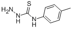 结构式 CAS# 13278-67-6, N-(4-甲基苯基)-肼基硫代甲酰胺
