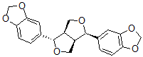 CAS#: 133-03-9， 5-[(1R,3aR,4S,6aR)-4-(1,3-Benzodioxol-5-Yl)-1,3,3a,4,6,6a-Hexahydrofuro[4,3-c]Furan-1-Yl]-1,3-Benzodioxole