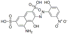 CAS#: 13301-33-2， 5-Amino-4-Hydroxy-3-[(2-Hydroxy-5-Nitrophenyl)Azo]Naphthalene-2,7-Disulphonic Acid