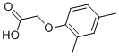 structure of CAS# 13334-49-1, 2,4-Dimethylphenoxyacetic Acid;2-(2,4-Dimethylphenoxy)Ethanoic Acid;Nsc408598
