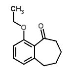 CAS#: 133601-06-6， 4-Ethoxy-6,7,8,9-Tetrahydro-5H-Benzo[7]Annulen-5-One