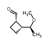 CAS#: 133868-31-2， (1S,2R)-2-[(1S)-1-Methoxyethyl]Cyclobutanecarbaldehyde