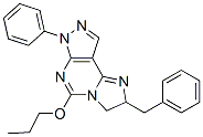 CAS#: 133973-80-5， 2,7-Dihydro-7-phenyl-2-(phenylmethyl)-5-propoxy-3H-imidazo(1,2-c)pyrazolo(4,3-e)pyrimidine