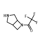 CAS#: 134253-08-0， 1-(3,6-Diazabicyclo[3.2.0]Hept-6-Yl)-2,2,2-Trifluoroethanone