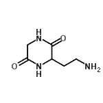 CAS#: 13435-32-0， 3-(2-Aminoethyl)-2,5-Piperazinedione