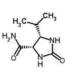 CAS#: 134359-79-8， (4S,5S)-5-Isopropyl-2-Oxo-4-Imidazolidinecarboxamide