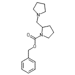 CAS#: 134591-58-5， Benzyl 2-(1-Pyrrolidinylmethyl)-1-Pyrrolidinecarboxylate