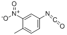 结构式 CAS# 13471-69-7, 4-异氰酸-1-甲基-2-硝基-苯