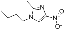 structure of CAS# 135009-57-3, 1-Butyl-2-Methyl-4-Nitro-1H-Imidazole;Mls000851086;Smr000457329;St5407473