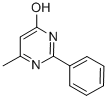 结构式 CAS# 13514-79-9, 6-甲基-2-苯基-4-嘧啶酮