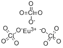 structure of CAS# 13537-22-9, Perchloric Acid Europium Salt;Europium(III) Perchlorate, 50% W/W In Aq. Soln., Reagent Grade;EUROPIUM(III) PERCHLORATE, 99.9%, 50 WT. % SOLUTION IN WATER;EUROPIUM PERCHLORATE, HYDRATED SOLUTION, REAGENT