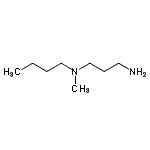 structure of CAS# 13595-43-2, N-Butyl-N-Methyl-1,3-Propanediamine;(3-aminopropyl)butylmethylamine;MFCD06446872;N1-butyl-N1-methylpropane-1,3-diamine