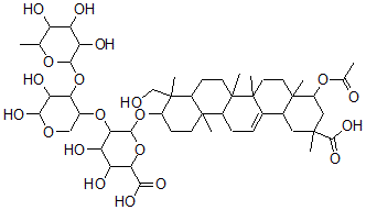 CAS#: 136027-06-0， Wistariasaponin G