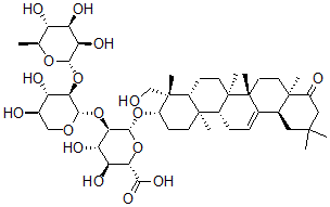 CAS#: 136033-54-0， Wistariasaponin D