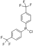 结构式 CAS# 13685-24-0, P,P-二[4-(三氟甲基)苯基]-亚膦基氯化物