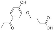 CAS#: 137150-48-2， 4-(2-Hydroxy-5-Propanoylphenoxy)Butanoic Acid