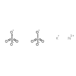 CAS#: 13718-65-5， Iron(3+) Potassium Sulfate (1:1:2)