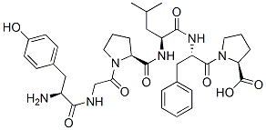 CAS#: 137372-36-2， (2S)-1-[(2S)-2-[[(2S)-2-[[(2S)-1-[2-[[(2S)-2-Amino-3-(4-Hydroxyphenyl)Propanoyl]Amino]Acetyl]Pyrrolidine-2-Carbonyl]Amino]-4-Methylpentanoyl]Amino]-3-Phenylpropanoyl]Pyrrolidine-2-Carboxylic Acid
