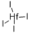 structure of CAS# 13777-23-6, Hafnium Iodide;Hafnium Iodide (Hfi4);Hafnium Iodide;Hafnium Tetraiodide