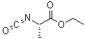 structure of CAS# 13794-28-0, Ethyl N-(Oxomethylene)Alaninate;2-Isocyanatopropionic acid ethyl ester;Ethyl 2-isocyanatopropanoate #;ethyl-2-isocyanatopropionate