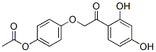 CAS#: 137987-93-0， [4-[2-(2,4-Dihydroxyphenyl)-2-Oxoethoxy]Phenyl] Acetate