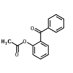 structure of CAS# 138711-39-4, 2-Benzoylphenyl Acetate;2-Acetoxybenzophenone