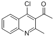 CAS#: 138770-67-9， 1-(4-Chloro-2-Methyl-3-Quinolinyl)-Ethanone