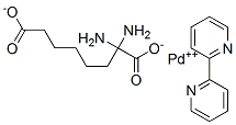CAS#: 139280-50-5， 2,2'-Bipyridine-alpha,alpha-diaminosuberic acid palladium(II)