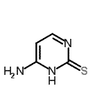 CAS 登录号：139424-17-2， 4-氨基-2(1H)-嘧啶硫酮