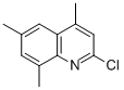 structure of CAS# 139719-24-7, 2-Chloro-4,6,8-Trimethyl-Quinoline;2-Chloro-4,6,8-Trimethyl-Quinoline;Bas 00440695;Sbb016484