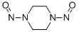 structure of CAS# 140-79-4, 1,4-Dinitroso-Piperazine;Dinitrosopiperazine;N,N'-Dinitrosopiperazine;N-Dinitrosopiperazine