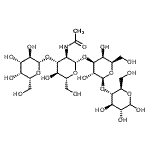 CAS#: 14116-68-8， beta-D-Galactopyranosyl-(1->3)-2-Acetamido-2-Deoxy-beta-D-Glucopyranosyl-(1->3)-beta-D-Galactopyranosyl-(1->4)-D-Glucopyranose