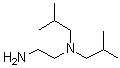 结构式 CAS# 14156-98-0, N,N-二异丁基-1,2-乙二胺