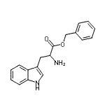 结构式 CAS# 141595-98-4, 苄基色氨酸酯