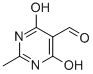 structure of CAS# 14160-85-1, 1,6-Dihydro-4-Hydroxy-2-Methyl-6-Oxo-5-Pyrimidinecarboxaldehyde;4,6-Dihydroxy-2-Methylpyrimidine-5-Carbaldehyde ,97%