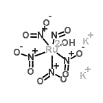 structure of CAS# 14167-09-0, Dipotassium Hydroxy-Tetranitro-Nitroso-Ruthenium