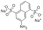 结构式 CAS# 14170-43-5, 3-氨基-1,5-萘二磺酸二钠盐