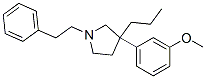 CAS#: 14176-78-4， 3-(3-Methoxyphenyl)-1-(2-Phenylethyl)-3-Propylpyrrolidine