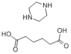 结构式 CAS# 142-88-1, 哌嗪己二酸盐